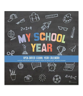 My School Year Open Dated 12"x12" Wall Calendar