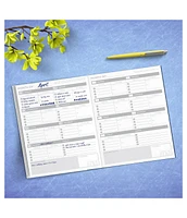 Golden Design Food & Fitness 7.5"x10.25" Weekly Healthy Living Planner