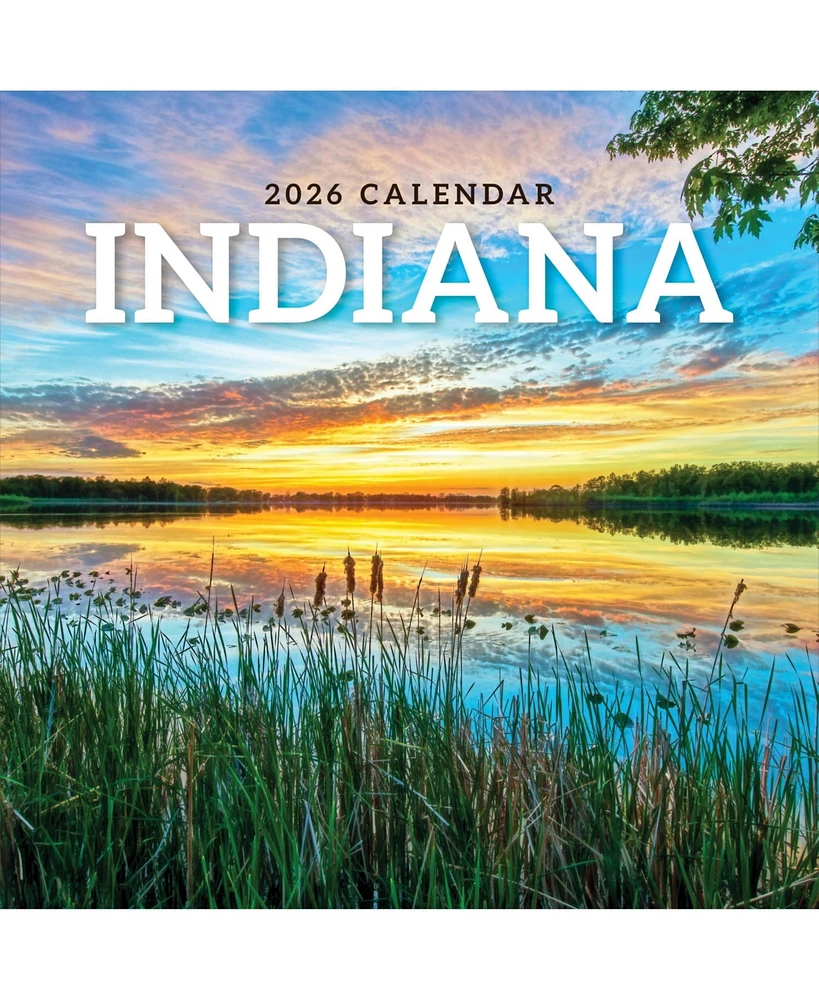 2026 Indiana Wall Calendar