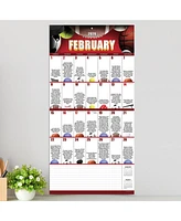 2026 Sports Facts & Trivia Wall Calendar