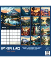 2026 National Parks-Art Wall Calendar