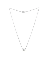 Pre-Owned Bvlgari B.Zero1 Pendant Necklace 18K White Gold with Diamonds