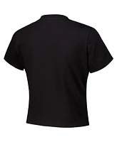 Freeze Max Women's Black Star Wars Babydoll Cropped T-Shirt