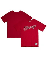 Mitchell & Ness Men's Red Chicago Bulls Legendary Slub T-Shirt