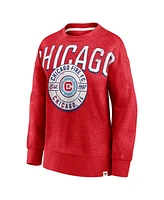 Fanatics Women's Red Chicago Fire True Classics Oversized Pullover Sweatshirt
