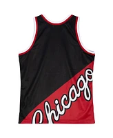 Mitchell & Ness Men's Black Chicago Bulls Big Face 5.0 Fashion Tank Top