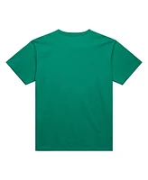 Mitchell & Ness Men's Kelly Green Boston Celtics Hardwood Classics Neon Nights Premium T-Shirt