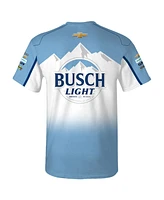 Trackhouse Racing Team Collection Men's Light Blue Ross Chastain Busch Uniform T-Shirt