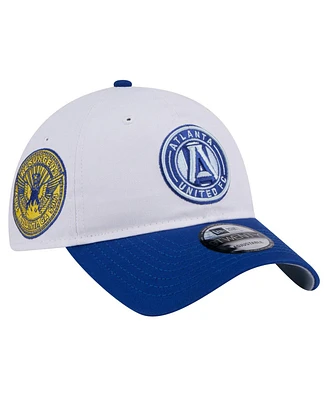 New Era Men's White Atlanta United Fc 2024 Jersey Hook 9TWENTY Adjustable Hat
