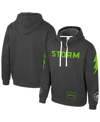 Stadium Essentials Men's and Women's Black Seattle Storm City Star Rebel Edition Pullover Hoodie