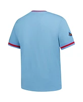 Mitchell & Ness Men's Light Blue St. Louis Cardinals Big Tall V-Neck T-Shirt