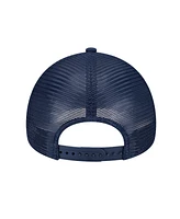 New Era Men's Navy Dallas Cowboys Retro Main A-Frame Trucker 9FORTY Adjustable Hat