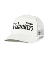 '47 Brand Men's and Women's Cream Tennessee Volunteers Foundation Script Adjustable Trucker Hat