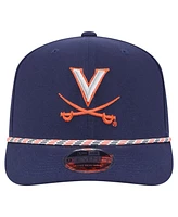New Era Men's Navy Virginia Cavaliers Gameday Multi-Rope 9SEVENTY Stretch Snap Hat