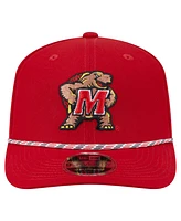 New Era Men's Red Maryland Terrapins Gameday Multi-Rope 9SEVENTY Stretch Snap Hat
