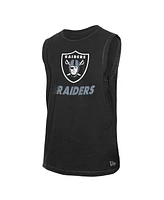 New Era Men's Black Las Vegas Raiders Leisure Collection Tank Top