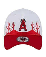 New Era Men's Red Los Angeles Angels 2025 Spring Training Landscape 39THIRTY Flex Hat