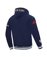 Pro Standard Men's Navy Golden State Warriors 2024/25 City Edition Pullover Hoodie