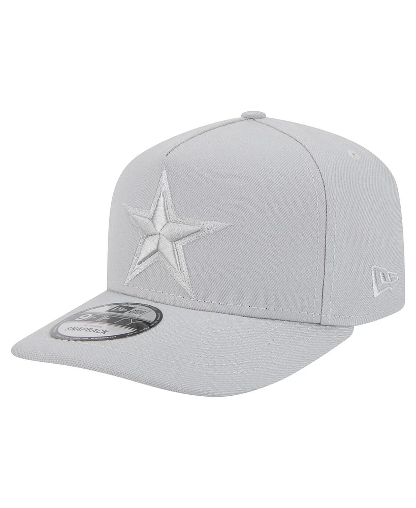 New Era Men's Gray Dallas Cowboys Color Pack 9FIFTY Snapback Hat