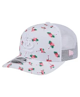 New Era Men's White St. Louis Cardinals Flamingo Mesh Back 9SEVENTY Stretch-Snap Hat