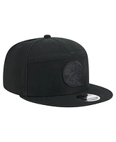 New Era Men's Black Florida State Seminoles Adventure Canvas Split Panel 9FIFTY Snapback Hat