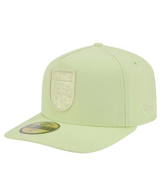 New Era Men's Green Austin Fc Color Pack A-Frame 59FIFTY Fitted Hat