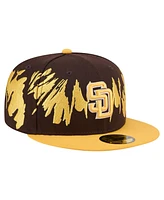 New Era Men's Brown/Gold San Diego Padres Retro Pattern 59FIFTY Fitted Hat