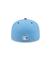 New Era Men's Light Blue Great Lakes Loons theme Nights 59FIFTY Fitted Hat