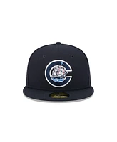 New Era Men's Navy Columbus Clippers theme Nights 59FIFTY Fitted Hat