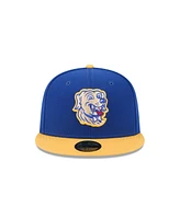 New Era Men's Blue Arkansas Travelers theme Nights 59FIFTY Fitted Hat