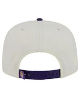 New Era Men's White Lsu Tigers Collegiate 9FIFTY A-Frame Snapback Hat