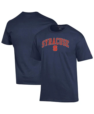 Champion Men's Navy Syracuse Orange Arch Over Logo T-Shirt