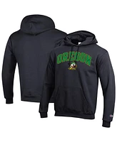 Champion Men's Black Oregon Ducks Arch Over Logo Pullover Hoodie