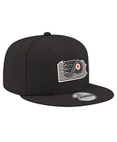 New Era Men's Black Philadelphia Flyers State Pride 9FIFTY Snapback Hat
