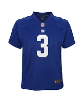 Nike Big Boys and Girls Russell Wilson Royal New York Giants Game Jersey