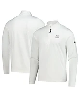 Nike Men's White FedEx St. Jude Championship Performance Victory Quarter-Zip Pullover Sweatshirt