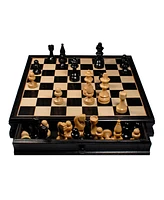 We Games Russian Style Chess & Checkers Game Set