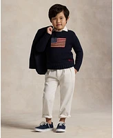 Polo Ralph Lauren Toddler and Little Boys The Iconic Flag Sweater