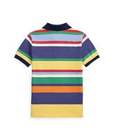 Polo Ralph Lauren Toddler and Little Boys Striped Mesh Shirt