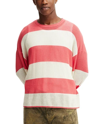 Cotton On Men's Relaxed Summer Knit Sweater