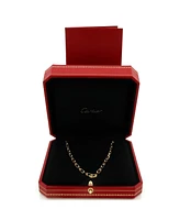 Pre-Owned Cartier Medium Santos de Cartier Chain Necklace 18K Gold