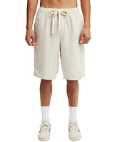 Cotton On Men's Baggy Linen Shorts