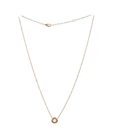 Pre-Owned Cartier Trinity Diamond Pendant Necklace 18K Tricolor Gold and Diamond