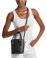 Michael Michael Kors Quinn Extra Small Leather North South Tote Crossbody