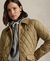 Polo Ralph Lauren Women's Corduroy-Trim Quilted Barn Jacket