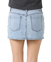 O'Neill Juniors' Madalena Denim Mini Skirt