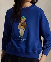 Polo Ralph Lauren Women's Bear Lightweight Fleece Crewneck Sweatshirt