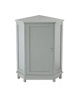 Casainc 31.4"H Triangle Corner Bathroom Cabinet, Adjustable Shelf