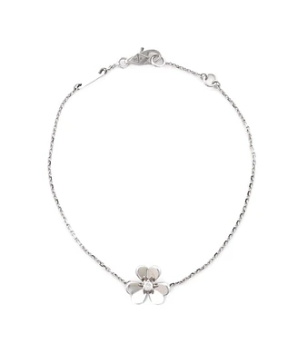 Pre-Owned Van Cleef & Arpels Mini Frivole Bracelet 18K White Gold and Diamond