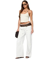 Edikted Women's Radley Bead Halter Top